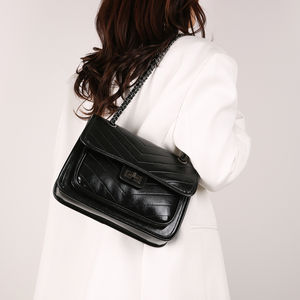 Bolso Bandolera de Moda para Mujer con Diseño Exquisito, Gran Capacidad, Estilo Cadena, Cuero Sintético, Modelo Número 2502 - Product Image 3