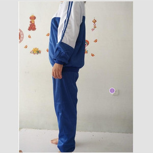 Uniforme scolaire J0125 unisexe en fibre de polyester, velours doré, uniforme de collège pour les étudiants de 18 à 24 ans - Product Image 4