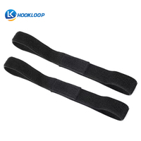 Sangle à boucle réglable de couleur personnalisée avec crochet et boucle Sangle élastique antidérapante avec crochet et boucle pour bande de yoga de voyage