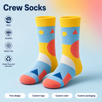 Chaussettes mi-mollet renforcées à la cheville et à l'orteil, en tricot extensible avec revers côtelé, ajustement confortable, respirantes, décontractées