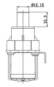 Gran oferta, válvula de bloqueo de solenoide <span class=keywords><strong>biestable</strong></span> de tipo de ajuste rápido de corriente continua de para sistema de grifo de agua inteligente - Product Image 2