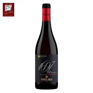 العضوية النبيذ الأحمر خمر روسو Appassimento 750 مللي Terre Siciliane IGP جوزيبي فيردي اختيار الحيوي النباتي صنع في إيطاليا
