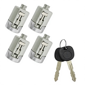 Manija de puerta trasera con marco negro para C/K 1500 2500 3500 1988-2000 LS0089W-K (para 15991785 15991786) - Product Image 2