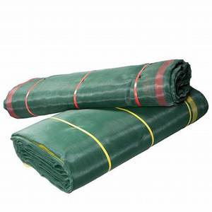 Sacs de silo en monofilament HDPE durables 25x100 cm Sacs de <span class=keywords><strong>sable</strong></span> verts avec attaches et poignées fiables - Product Image 4