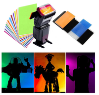 Kaliou E029 Lot de 12 filtres carrés gradués Cokin P Series 12 couleurs en PVC portables et flexibles pour appareil photo