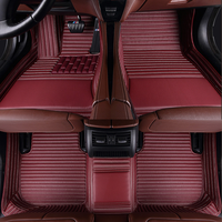 Pour Volvo XC60 XC90 S60 S90 XC40 S40 C40 C40 C20 C30 coussinets en cuir personnalisés avec motif de grain horizontal