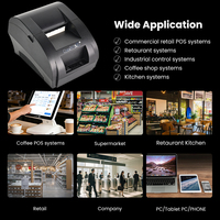 Printer Thermal Mini 58mm dengan Dukungan ESC/POS untuk Penggunaan Supermarket, Antarmuka USB, Printer Label & Barcode Harga Terjangkau