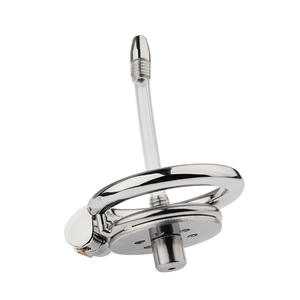 Paslanmaz çelik erkek düz Chastity kilit anti-kaçış Chastity kafes - Product Image 5