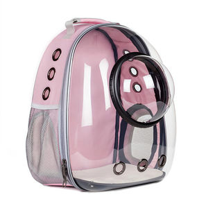 Şeffaf astronot uzay kapsülü evcil hayvan sırt çantası panoramik görünüm açık solunum kediler seyahat çantası için See-Through evcil hayvan taşıyıcı - Product Image 4