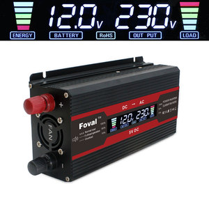 Convertisseur de courant universel 800W/2000W à onde sinusoïdale modifiée, sortie pratique, <span class=keywords><strong>transformateur</strong></span> DC <span class=keywords><strong>12V</strong></span> vers AC <span class=keywords><strong>220V</strong></span>, convertisseur de courant pour voiture, camping - Product Image 3