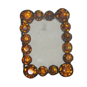 Cadre photo en argent antique 2*3\" en gros avec strass en acier inoxydable à des fins décoratives - Product Image 1