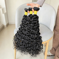 Lots de Cheveux Naturels Ondulés Profonds de Haute Qualité, Cheveux Humains Vierges Vietnamiens, 8-36 Pouces, Double Trame, Fournisseurs, Expédition Rapide