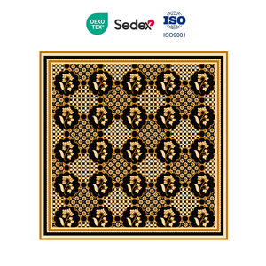 منديل جيب حريري مربع بنمط زهور بريطاني عتيق للبدلات الرسمية وقمصان الزفاف، متوفر بالجملة - Product Image 4