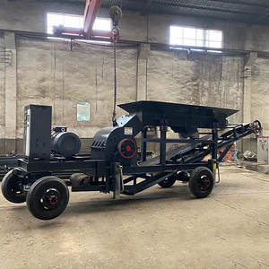 Concasseur à marteaux diesel portable 30tph PC 800x600, petite machine mobile de concassage de roche - Product Image 5