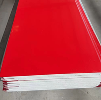 Panneau mural préfabriqué pour maison modulaire, panneau métallique sculpté, panneau sandwich PU isolé, imperméable, revêtement extérieur décoratif, entrepôt extérieur