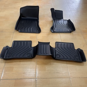 Tapetes de Piso 3D 5D TPE para <span class=keywords><strong>Mercedes</strong></span> Benz <span class=keywords><strong>Clase</strong></span> <span class=keywords><strong>C</strong></span> W205 con Volante a la Derecha C180 C200 C220d C250 C300 C63, Revestimientos Impermeables para Todo Clima - Product Image 2