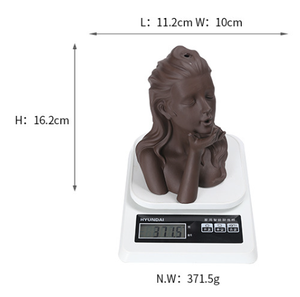 <span class=keywords><strong>Quemador</strong></span> <span class=keywords><strong>de</strong></span> <span class=keywords><strong>incienso</strong></span> <span class=keywords><strong>de</strong></span> <span class=keywords><strong>reflujo</strong></span> <span class=keywords><strong>de</strong></span> niña <span class=keywords><strong>de</strong></span> arcilla púrpura minimalista moderno nórdico al por mayor para decoración aromática del hogar - Product Image 6