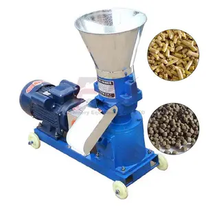 Extrudierte Pellet zucht geräte füttern Pellet isier maschine Tierfutter Pellet maschine