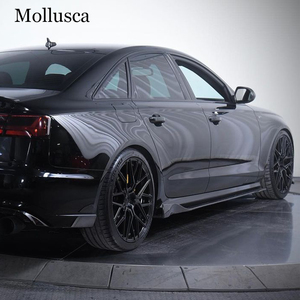 สเกิร์ตข้างคาร์บอนไฟเบอร์แบบกำหนดความยาวเอง ชุดแต่งตัวถังรถยนต์ที่ปรับปรุงและอัพเกรด - Product Image 5