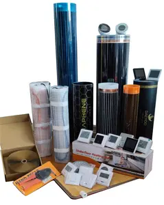 Graphene Heated Foil Mat Carbon Warm Floor Electric Floor Heating Film