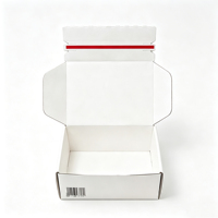 Boîte d'expédition en carton ondulé détachable à fermeture magnétique personnalisée, réutilisable, écologique et déchirable pour les commerçants électroniques