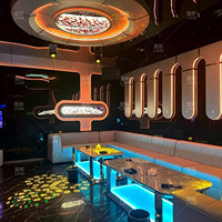 Kaca Cermin Infinity Kustom untuk Dekorasi Dinding Klub Malam, KTV, Bar, Lounge, Dekorasi Klub Modern, Hiasan Dinding Gantung