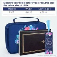 Échantillon Gratuit : Étui de Transport Multifonctionnel pour Bible, Sac de Transport pour Livres, Housse de Protection pour Bible avec Poignée