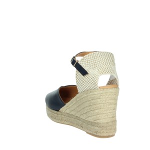 Val Pico platino espadrillas comodi sandali con zeppa - Product Image 2