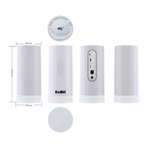Pin 10000mAh kuwfi CAT6 4g + Bộ định tuyến Wi-Fi Thẻ Sim TTL ngoài trời trong nhà 4g + Bộ định tuyến không dây có Đèn Cắm Trại - Product Image 6