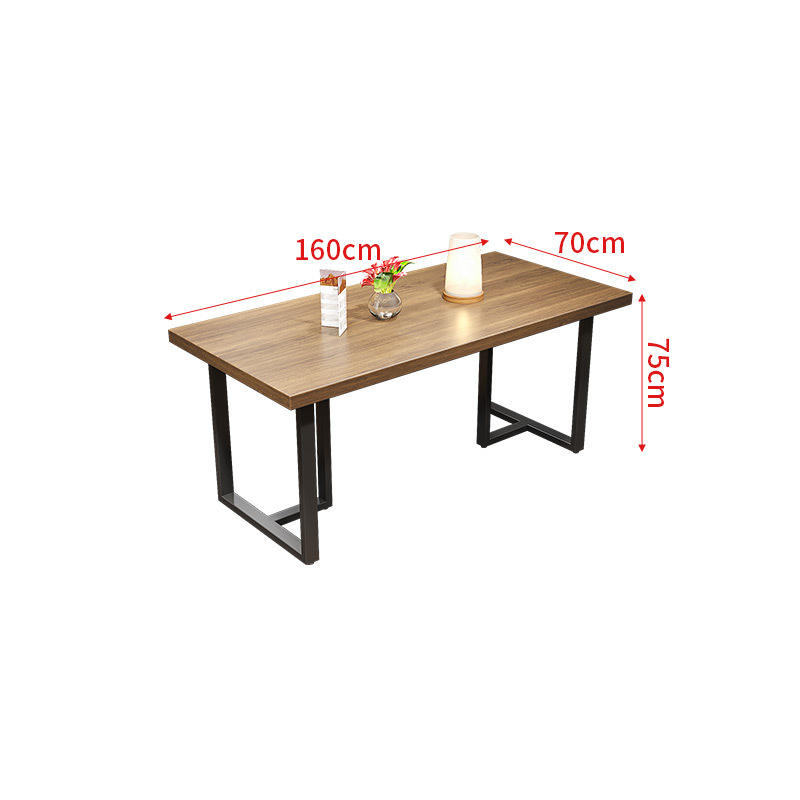 Table longue 160*70*75 cm (bois massif de 5 cm d'épaisseur)