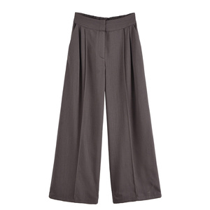 Conjunto de Camisa y Pantalones Safari Personalizados para <span class=keywords><strong>Mujer</strong></span>, Conjunto de Dos Piezas OEM Personalizado, Venta al Por Mayor para Boutique de la UE/EE. UU., Conjunto de Dos Piezas para Oficina y Trabajo - Product Image 4
