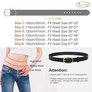 Custom High Quality Cowhide Women's Pin Buckle Belt Fashion Jeans Leather Belt For Women