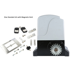 Heavy Duty 1000Kgs Kit d'opérateurs de porte de Garage automatique 110V/220V WiFi carte alarme lumière <span class=keywords><strong>4m</strong></span> crémaillère porte coulissante moteur moderne - Product Image 3