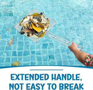 Écumoire carrée à mailles fines Écumoire d'huile <span class=keywords><strong>pour</strong></span> friteuse avec long manche - Product Image 5