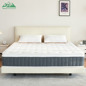 Лидер продаж, гелевая пена с эффектом памяти, натуральный латекс, пружинный матрас, ткань, складная двуспальная односпальная кровать, Популярная оптовая продажа - Product Image 4