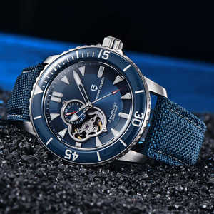 นาฬิกาข้อมือ PAGANI DESIGN 1674 Tourbillon สำหรับผู้ชาย ตัวเรือนเซรามิก กระจกแซฟไฟร์ โชว์กลไก TMI-NH39 ระบบออโตเมติก กันน้ำลึก 200 เมตร - Product Image 3