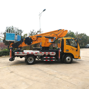 Xe tải 32m xe tải gắn trên không nền tảng làm việc xe tải gắn xe tải hoạt động trên cao - Product Image 4