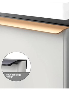 Hot Selling Modern European Aluminium Alloy Gold Pull Handle for Cabinets Drawers Bathrooms Hotels-Durable Easy Installation - Product Image 5