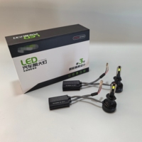 Ampoules de phare LED auto super lumineuses A16 H1 H7 H11 9006, phares LED de voiture D1S D2H D8S à diode électroluminescente