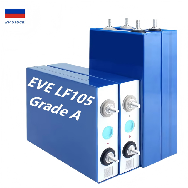 For Stock LF105 Grade 3.2V 105Ah LiFePO4 Battery Cell | 4000 Cycle Deep Cycle Consumer Electronics -30~60 173.5x100x27.5mm