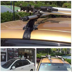 <span class=keywords><strong>Barre</strong></span> <span class=keywords><strong>Portatutto</strong></span> in Lega di Alluminio 125cm, 2 Pezzi, <span class=keywords><strong>Barre</strong></span> Trasversali con Portabagagli e <span class=keywords><strong>Portabici</strong></span> per Tetto Auto con Corrimano Laterali - Product Image 2