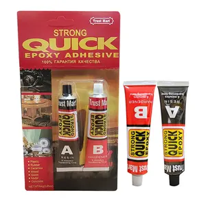 Quick AB эпоксидный клей для строительной упаковки, деревообрабатывающий транспорт