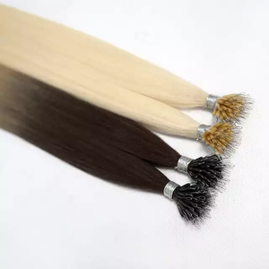Extensiones de Cabello Nano Ring al por Mayor, Cabello Humano Virgen Ruso Natural de Doble Trama con Punta de Queratina Micro Nano Ring, Cabello Humano 100% Virgen de Primera Calidad - Product Image 2