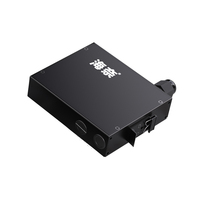 Industrielle 35-mm-DIN-Schiene 4/8-adriger FTTH 4-Port-Kabelklemmenkasten mit Mini-ODF SC FC ST LC FTTX ODB-Box