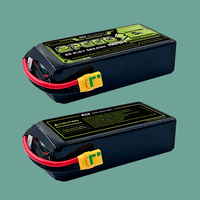 Batterie semi-solide OEM 320Wh/kg 27000mAh avec cathode LiNiMnCoO2, 6S/12S, certifiée CE, pour drone FPV UAV