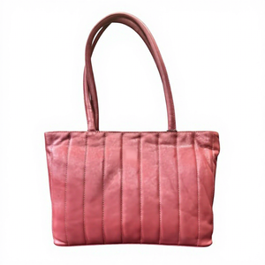 Sac à main en cuir véritable fait main pour femme, imperméable, léger, avec fermeture éclair, sangle amovible, grande capacité 3L+, pliable et isotherme - Product Image 6