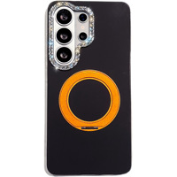 Coque de protection pour Samsung S26 Ultra Star-Diamond avec support métallique à 360 degrés, inspirée de la dopamine estivale, compatible A57