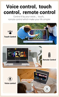PackGo Écran intelligent portable 27 pouces, type mallette, FHD, tactile Incell, Android GMS, TV Android pour fêtes en extérieur