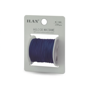 Filo per Macramè ILAN 1mm 20M Blu per Artigianato e Progetti Fai-da-Te - Product Image 2