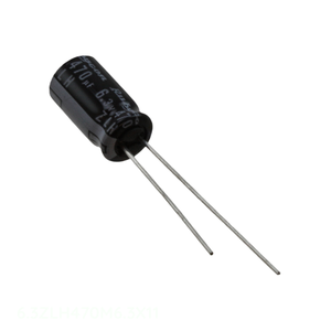 Condensateur Radial 6.3V 470uF 20% à Passage Traversant 6.3ZLH470M6.3X11, Distributeur Autorisé, 470uF 20% 6.3V - Product Image 1